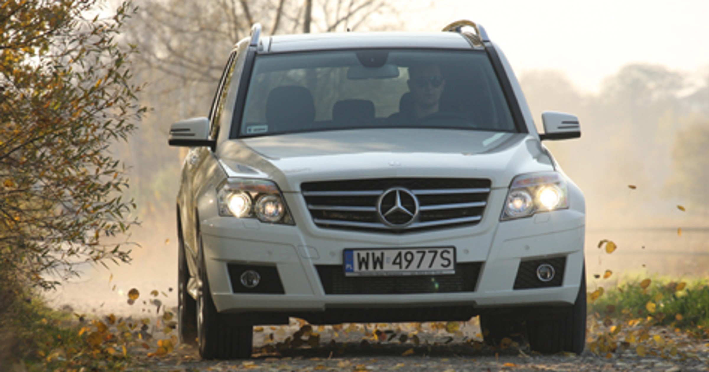 Mercedes GLK 320 CDI - Kanty w standardzie