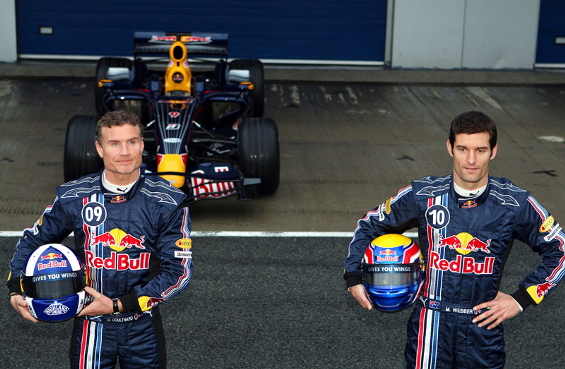 Red Bull Racing 2008 - kierowcy, historia
