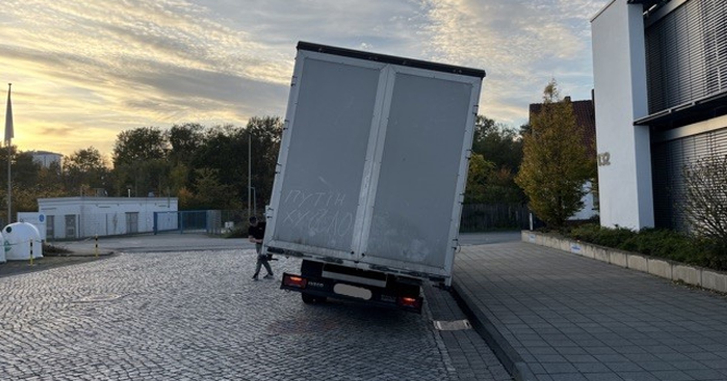 Krzywe i przeładowane Iveco Daily zatrzymane w Niemczech
