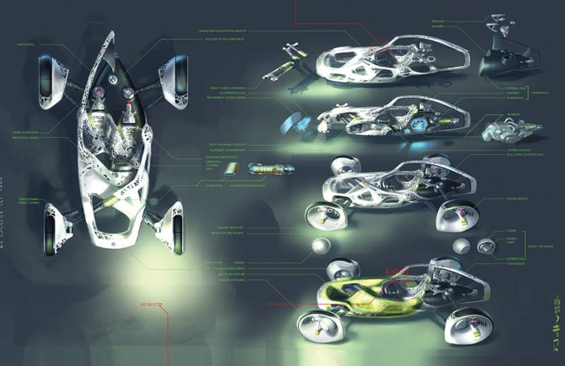 Ekologiczne bolidy w konkursie designerskim