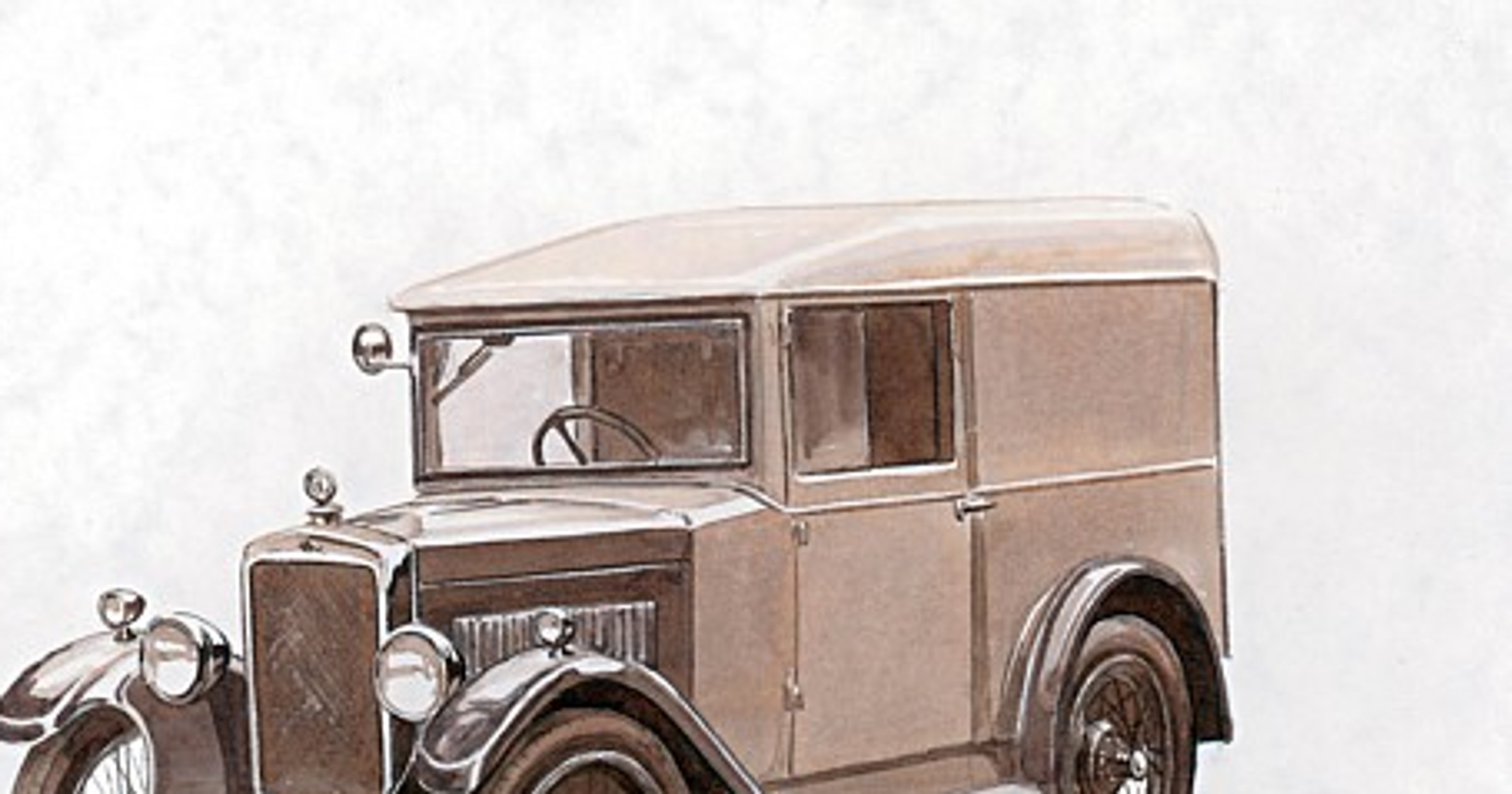 Morris Minor Van 1930 rok Anglia