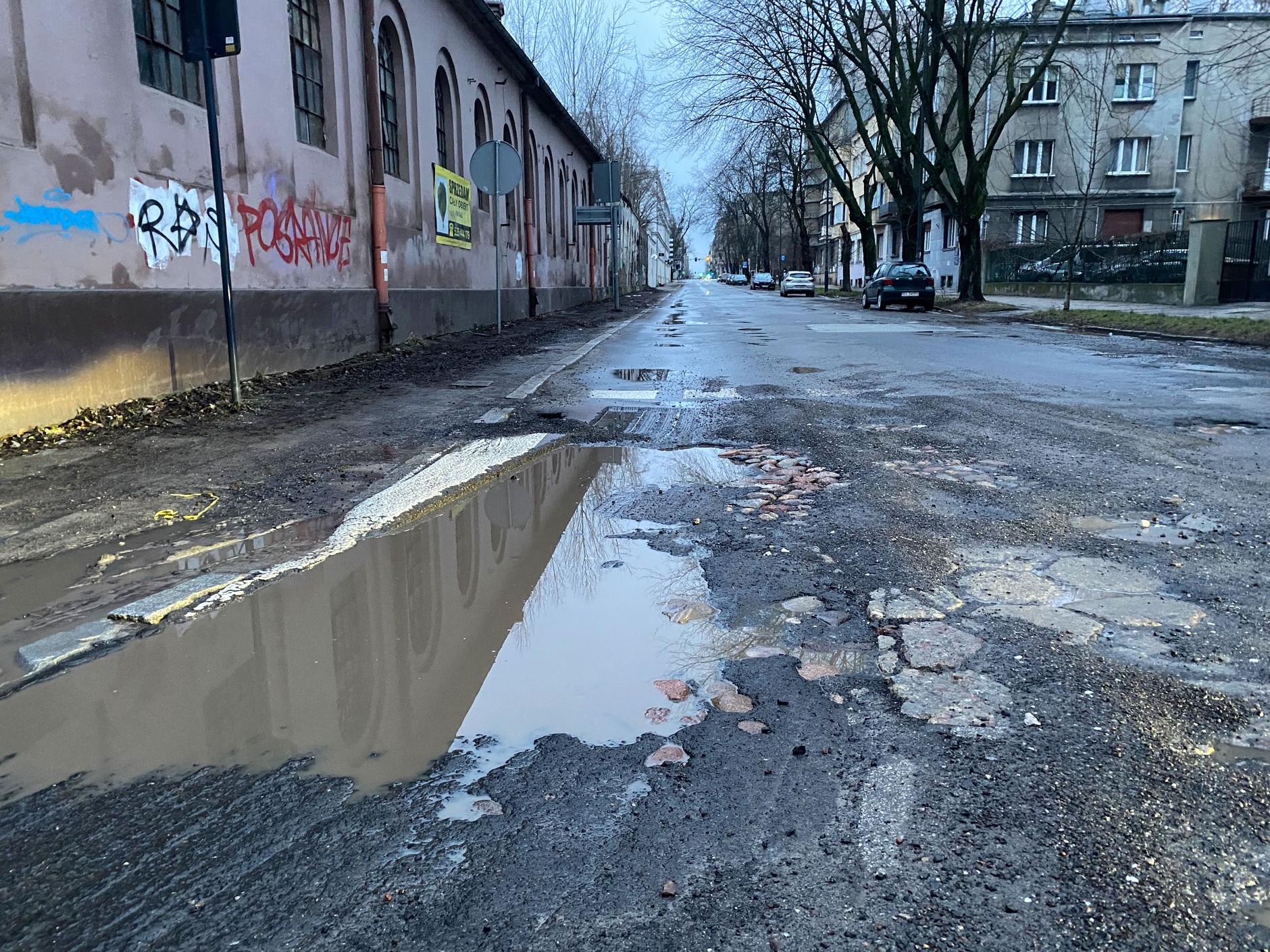 Łódź ul. Brzeźna