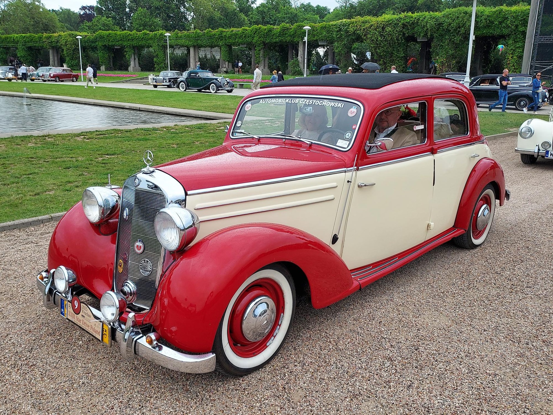 Zlot zabytkowych Mercedesów Wrocław 2025