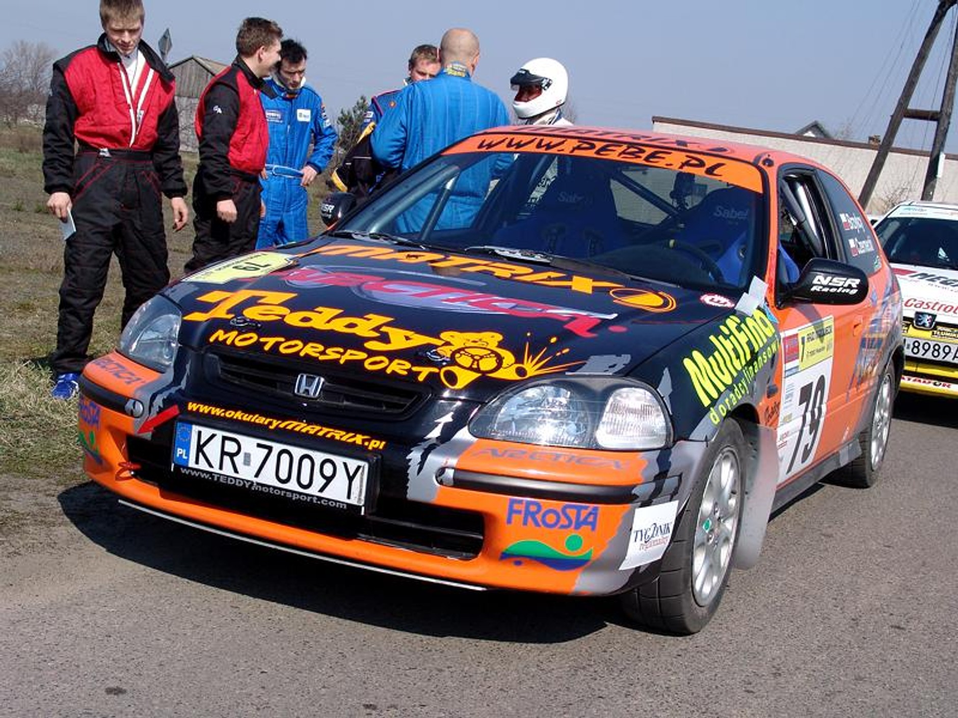 Rajd Mazowiecki 2007: Maciejewski królem wiosny (fotogaleria)