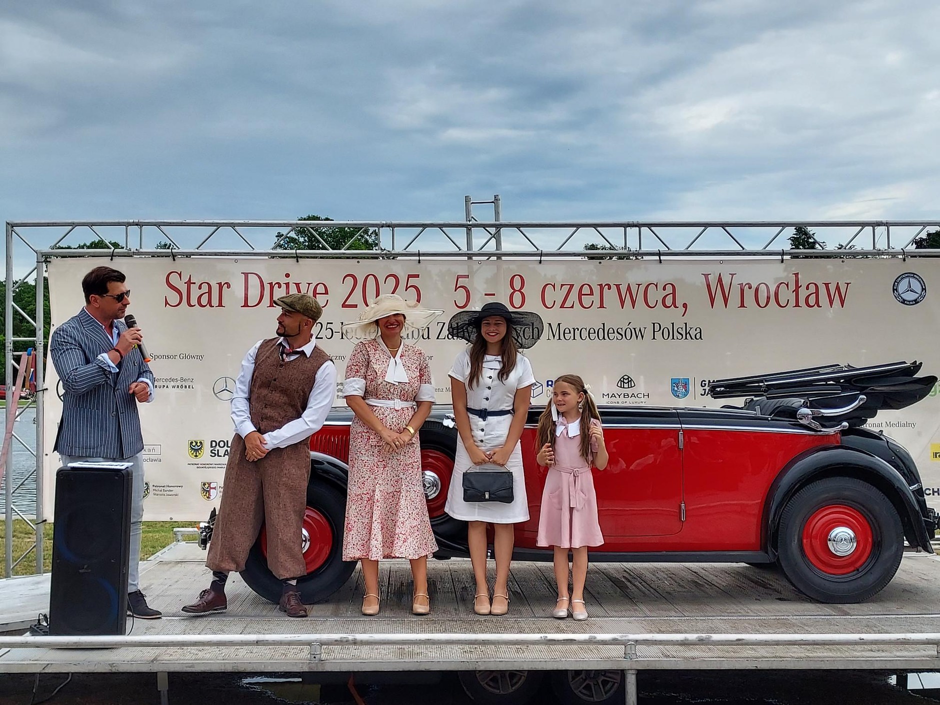 Zlot zabytkowych Mercedesów Wrocław 2025