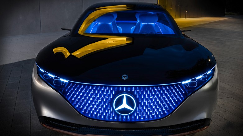 Mercedes Vision EQS – czy taka będzie przyszłość Mercedesa?