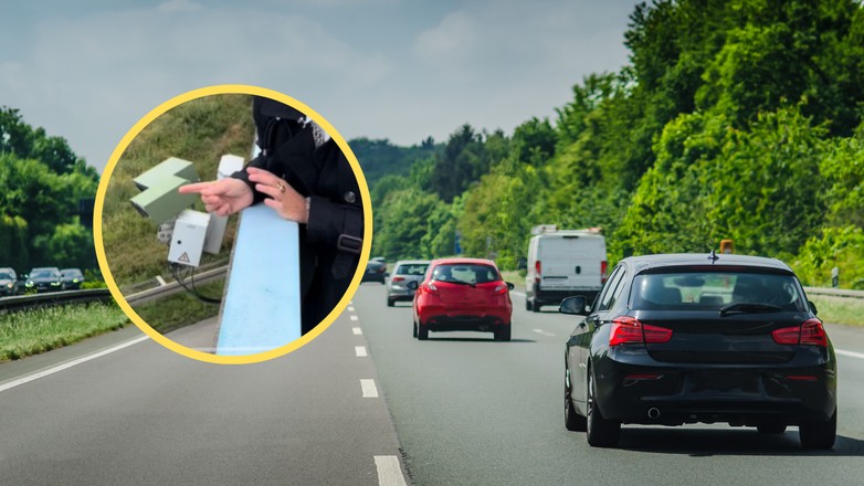 Tajemnicze skrzynki nad autostradą (fot. screen: tiktok.com/@dr.kamila.matthies)