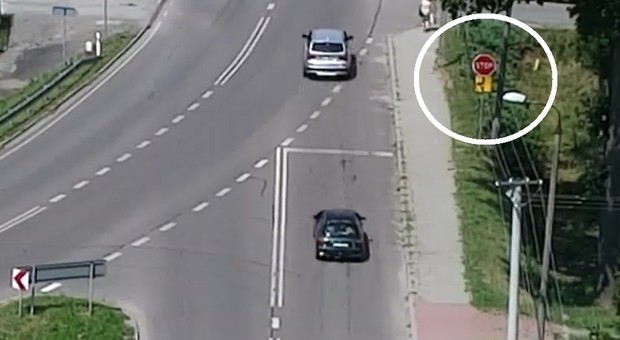 Policja znalazła sposób na takich kierowców. Chodzi o przestrzeganie znaku B-20