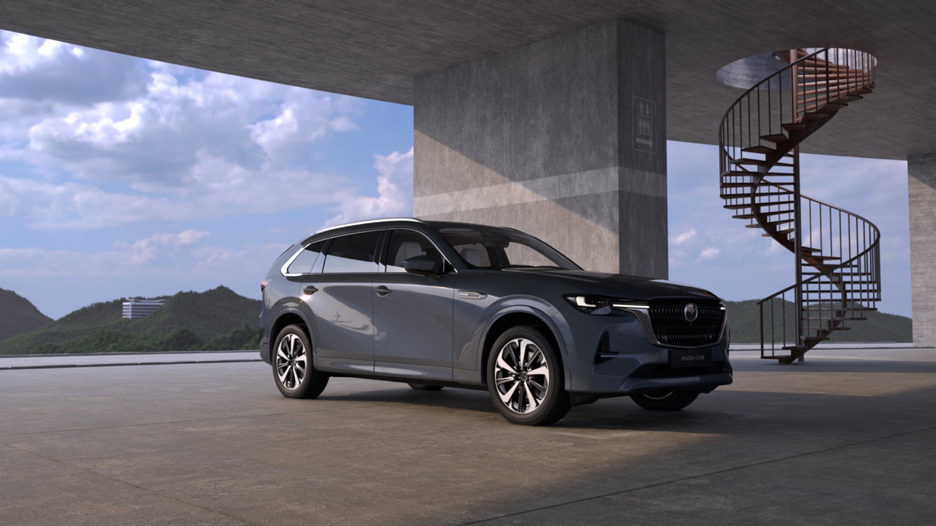 Mazda CX-80 w wersji na rok modelowy 2027