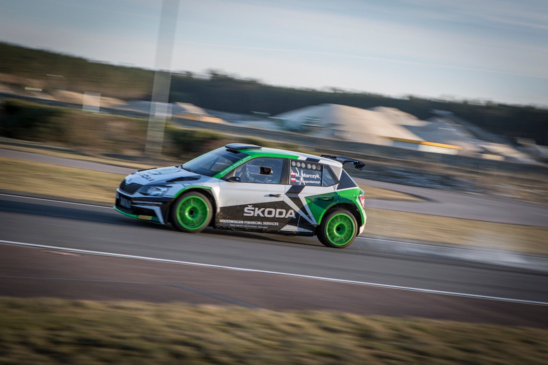 Skoda Fabia R5 i zespół rajdowy Skody