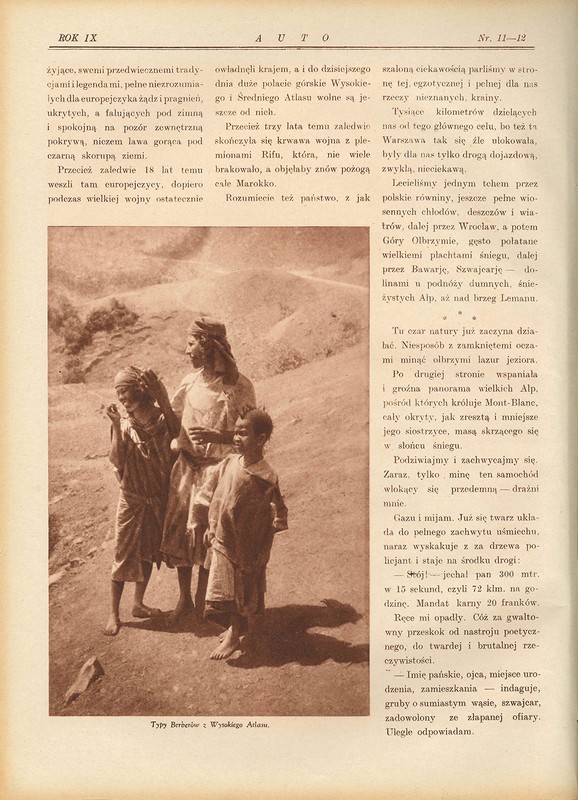 Wycieczka do Afryki w 1930 roku