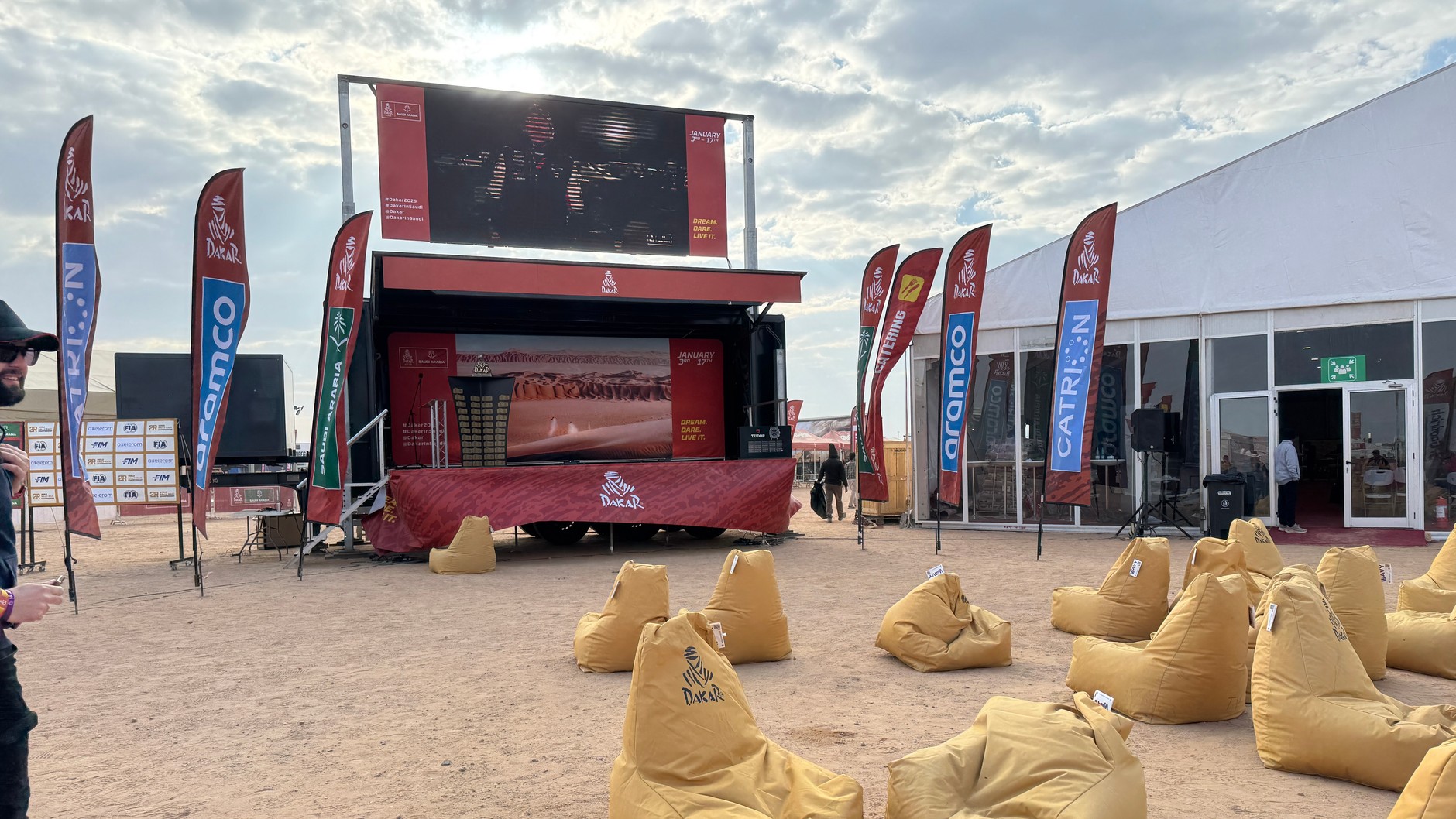 Biwak Rajd Dakar 2025