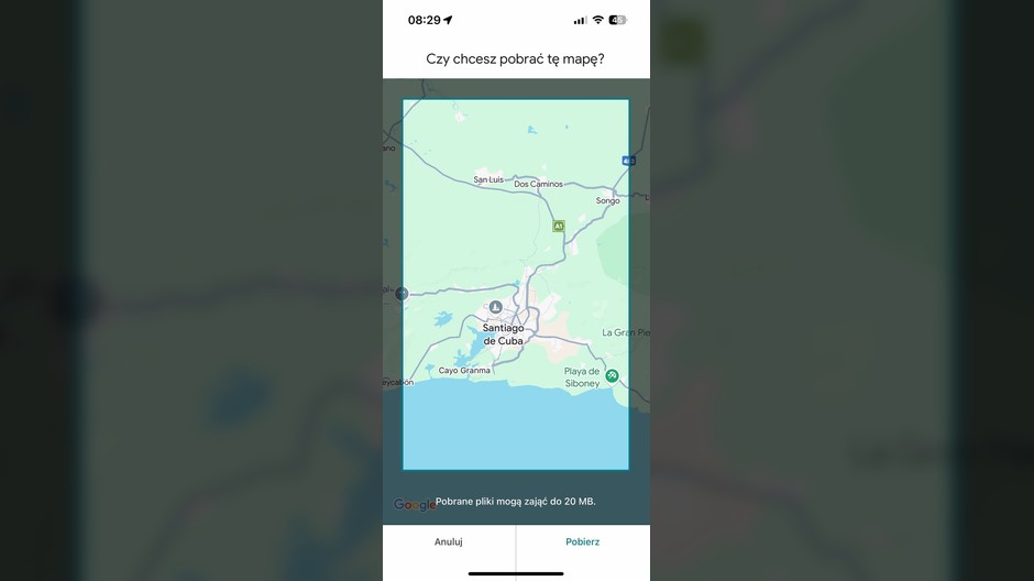 Google Maps offline - jak pobrać mapy na telefon?
