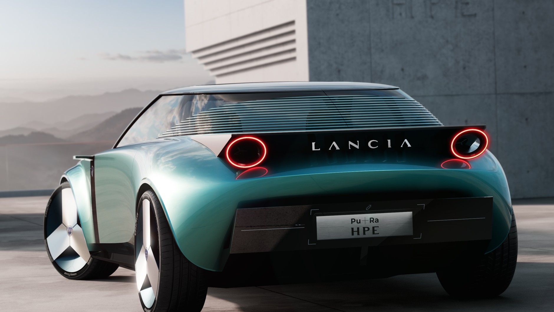 Lancia Pu+Ra HPE. Prototyp pokazany w 2023 r.