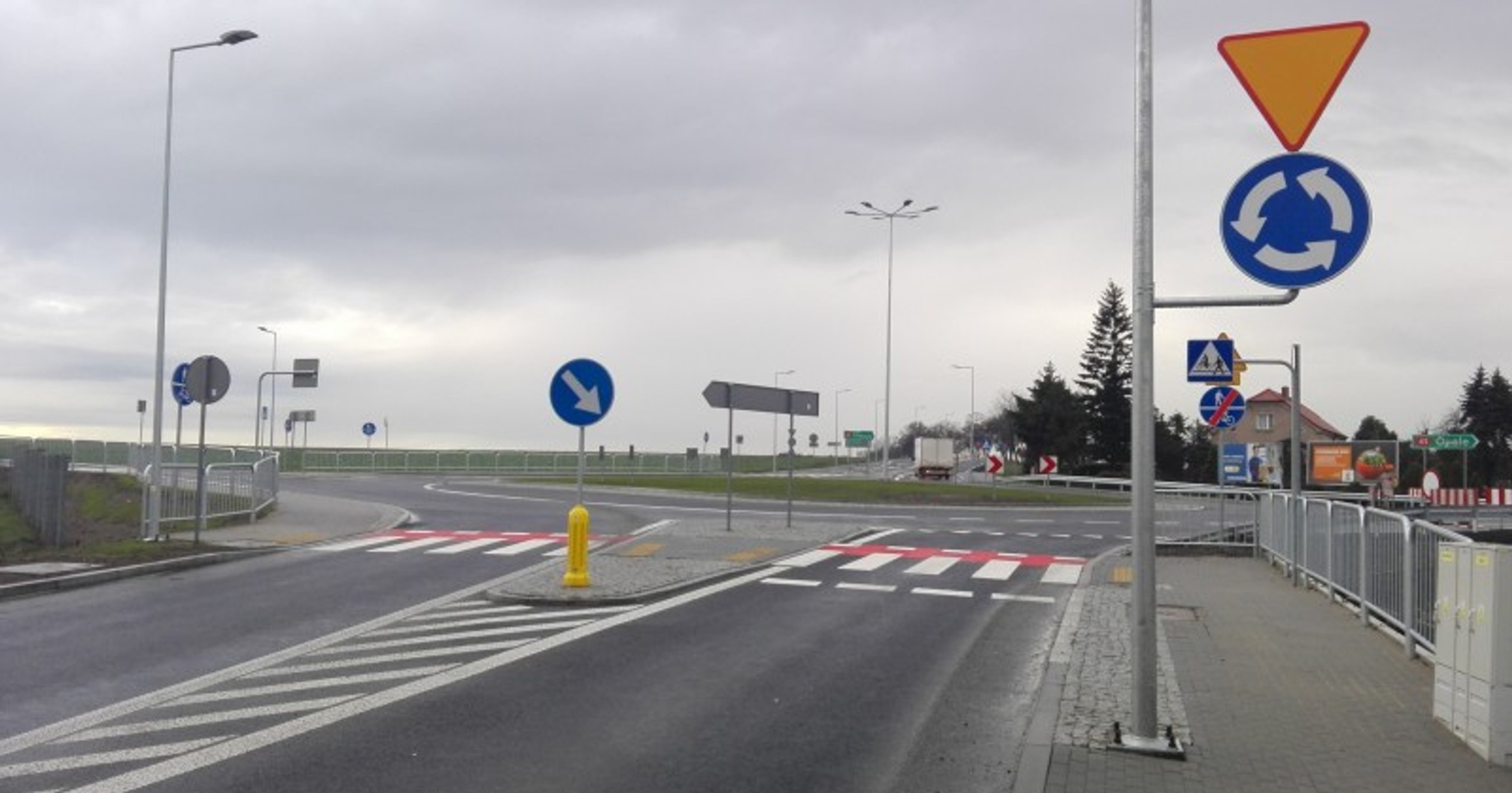 Skrzyżowanie po remoncie