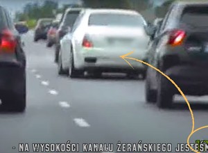 Kierowca Maserati odjechał policjantom sprzed nosa. Szalony pościg po Warszawie [WIDEO]