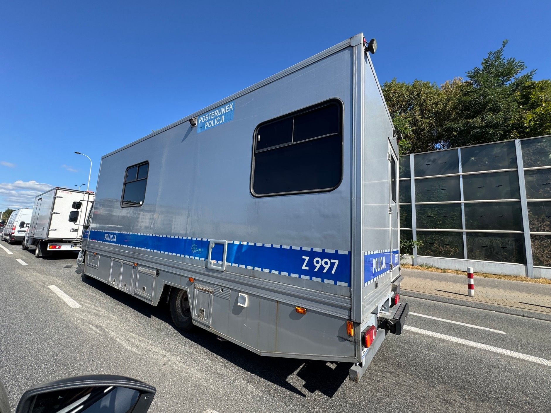 Mobilny posterunek policji