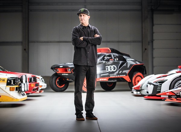 Ken Block "upala" rajdowe legendy Audi
