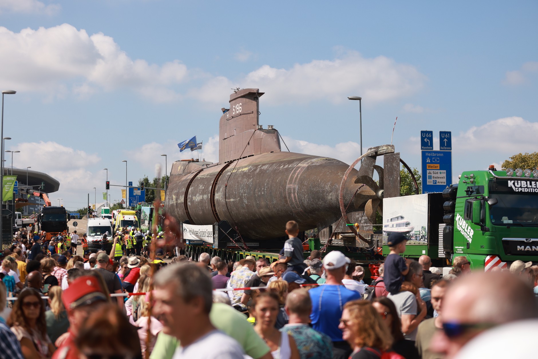 U-Boot dotarł do Muzeum Techniki w Sinsheim