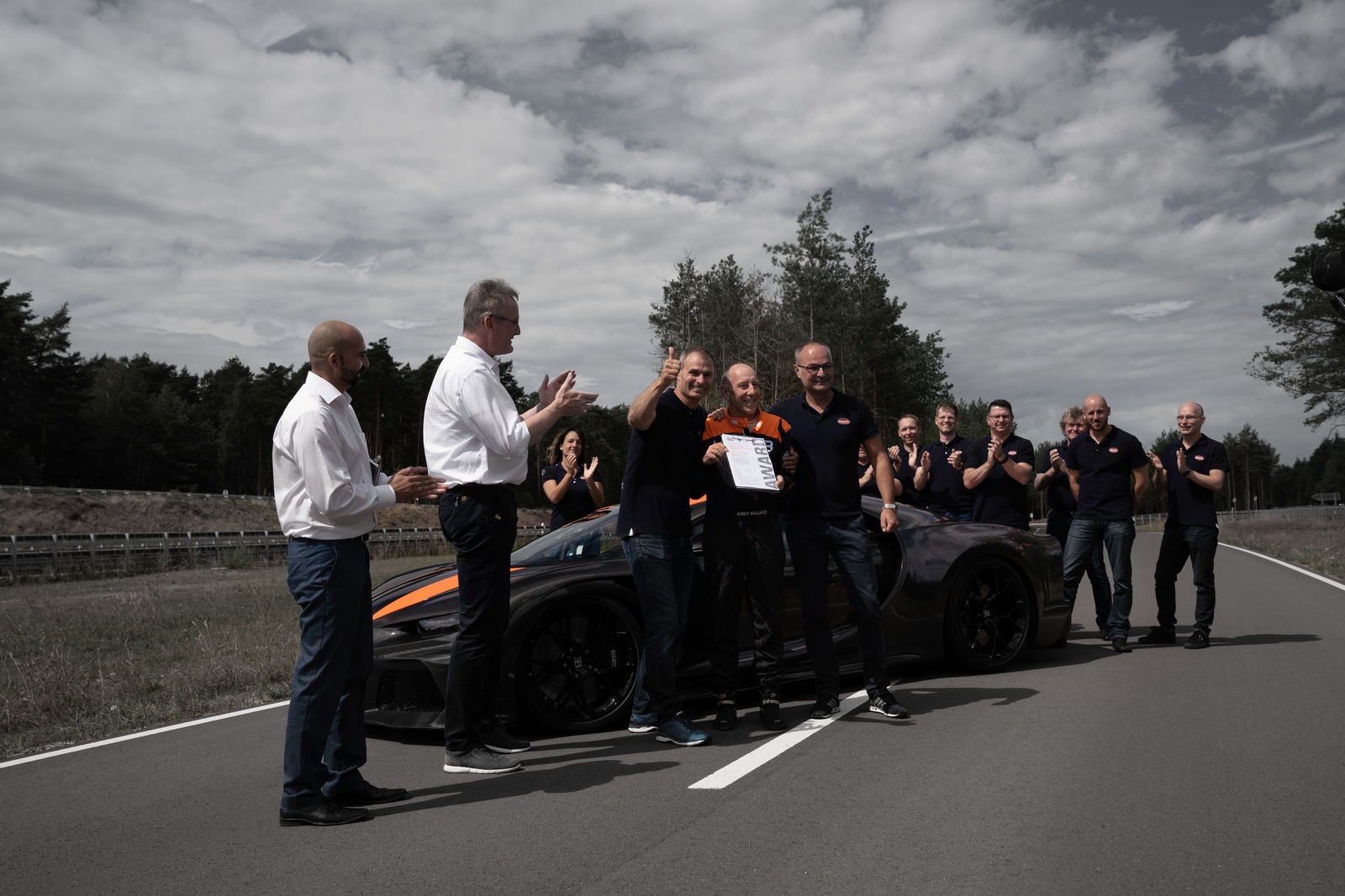 Bugatti Chiron - rekord prędkości