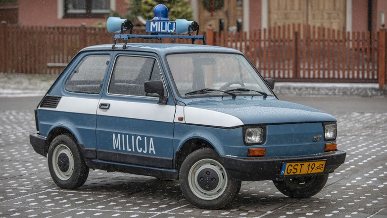 Fiat 126P radiowóz - Maluch, którego nie było