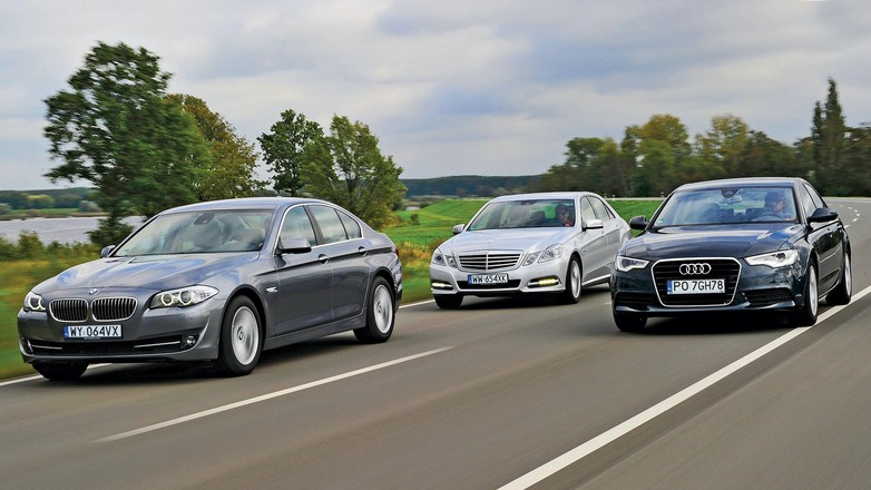 Porównanie – Audi A6, BMW serii 5 i Mercedes klasy E