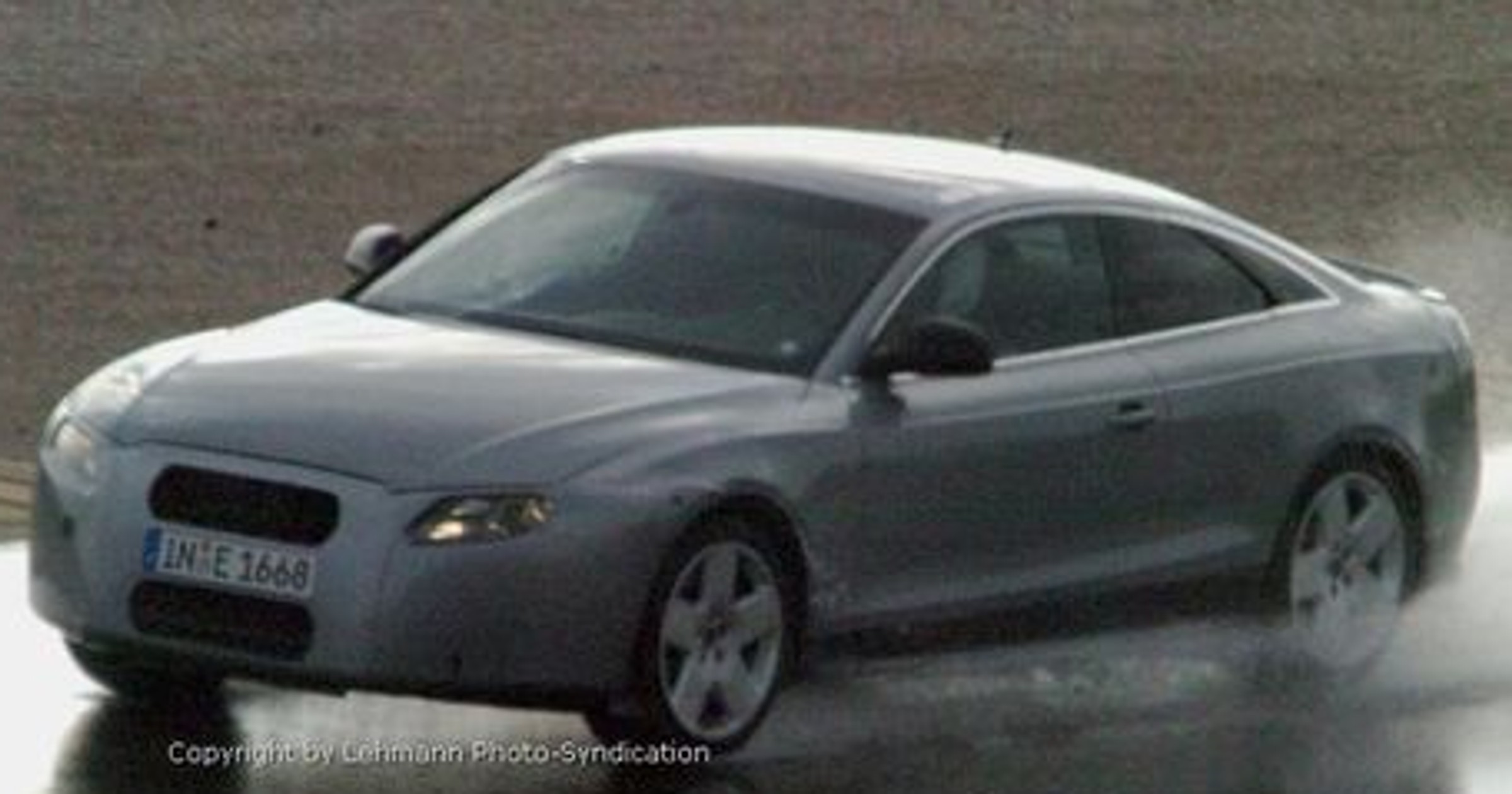 Zdjęcia szpiegowskie: Nowe Audi A5 Coupé wiosną 2007