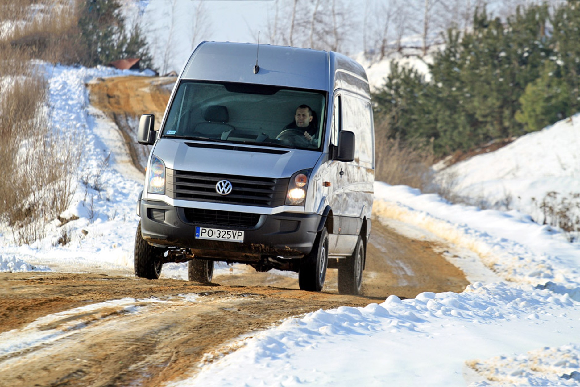 Yamaha Grizzly kontra Volkswagen Crafter: niepokonani