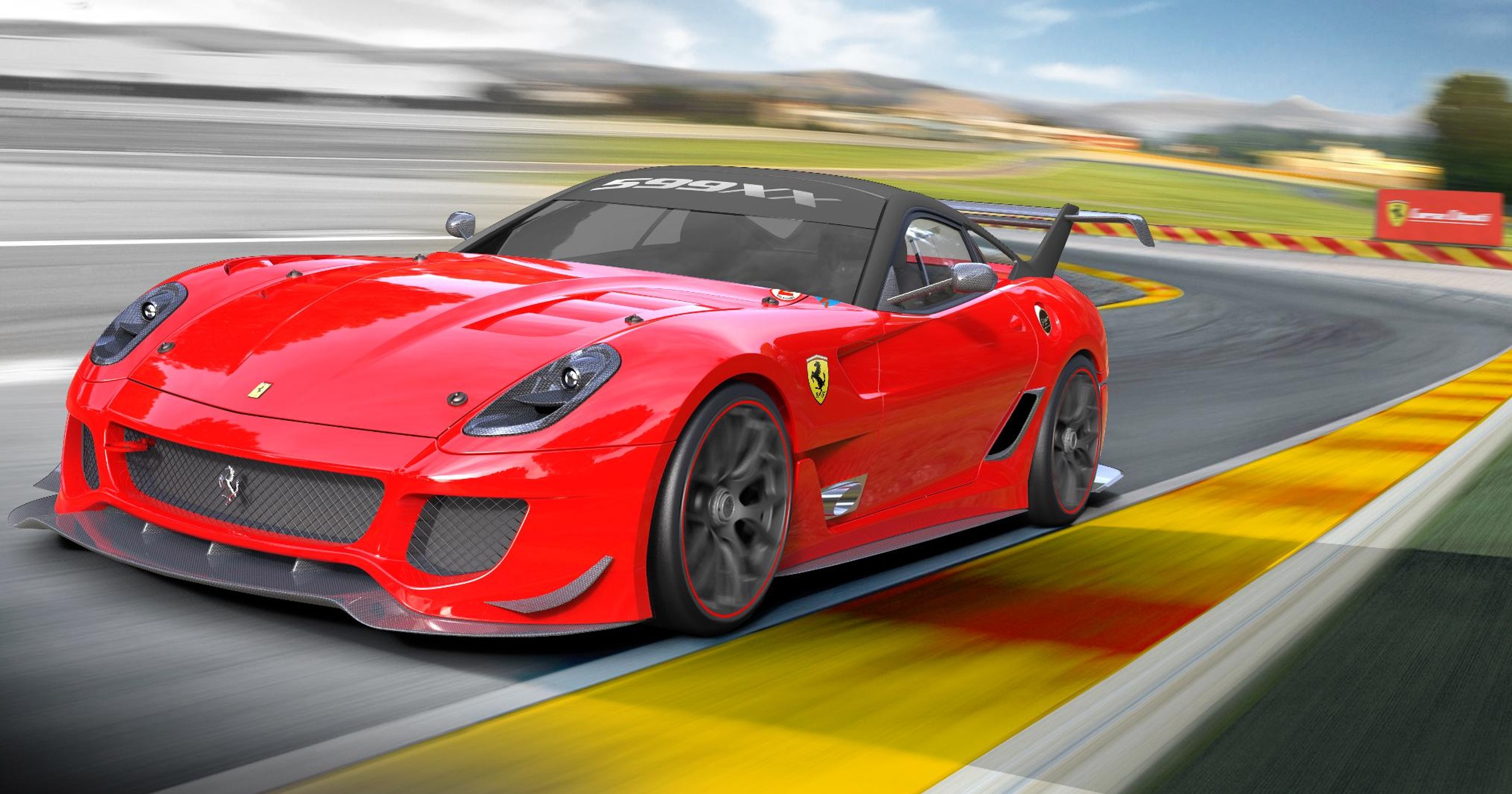 Ekstremalne Ferrari 599XX