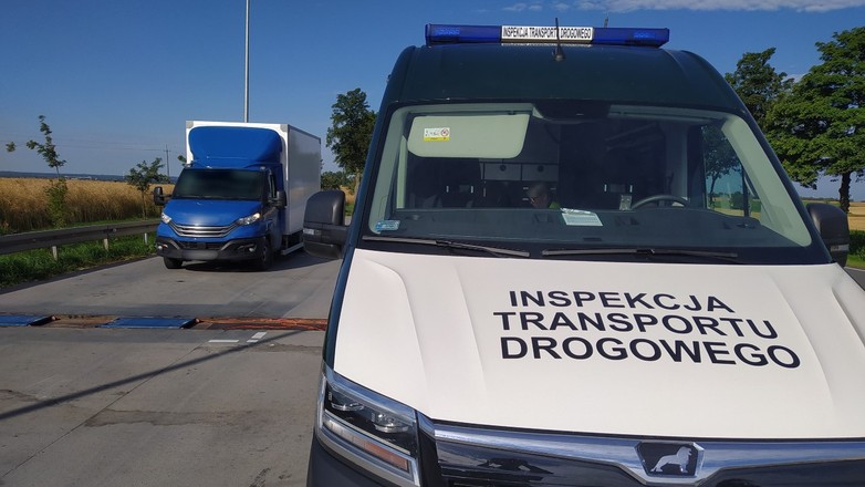 ITD zatrzymała samochód z DMC do 3,5 tony