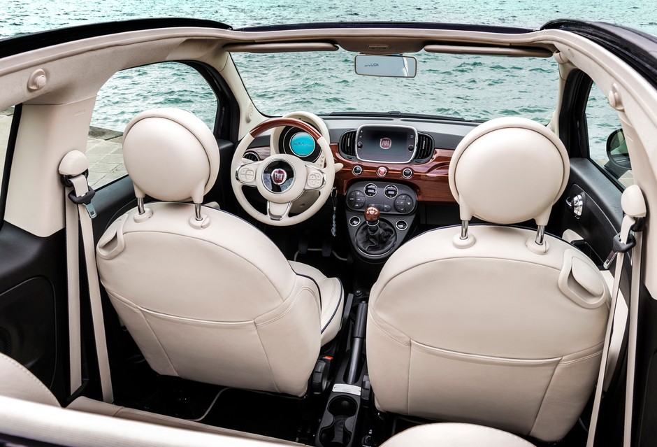 Fiat 500 Riva - wnętrze