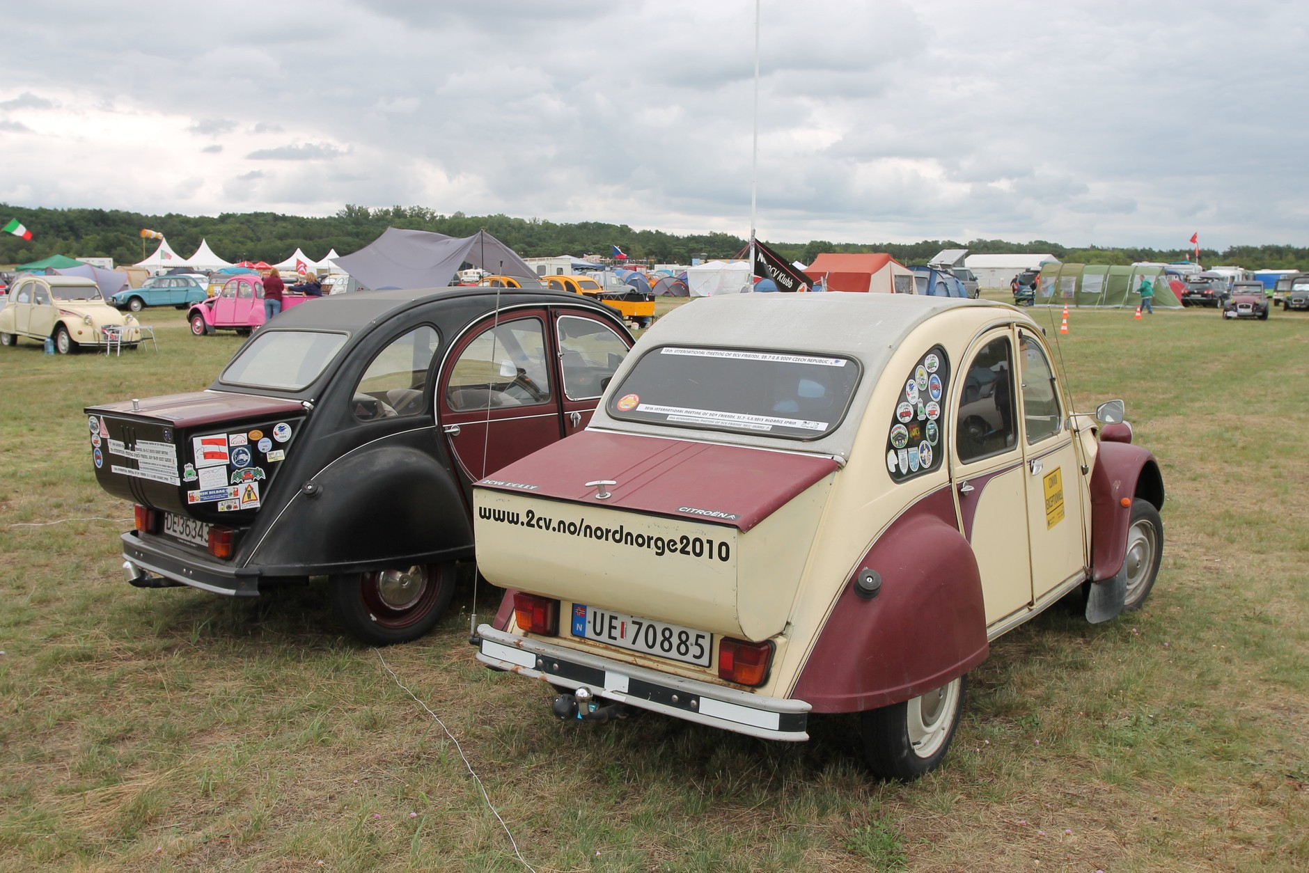 21. Światowy Zlot Miłośników Citroëna 2CV - Toruń 2015