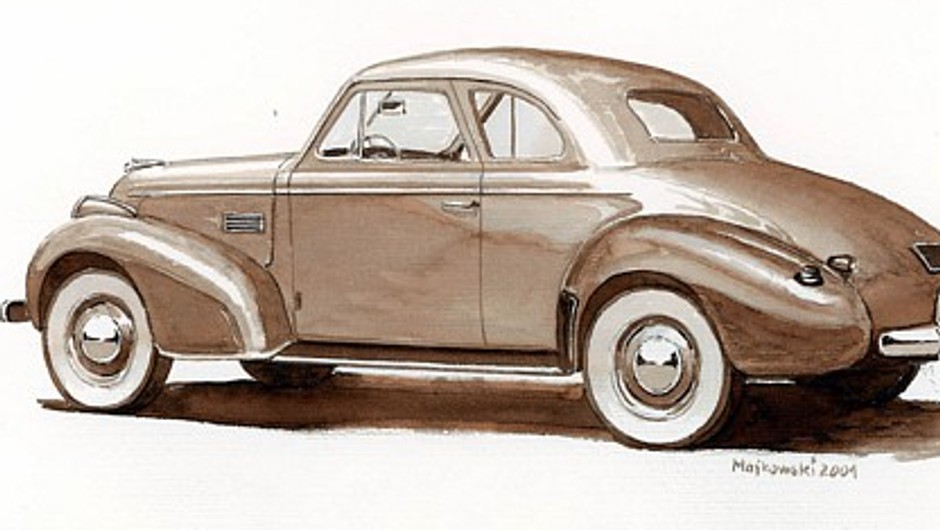Pontiac Deluxe 8 Sport Coupé 1939 r. USA