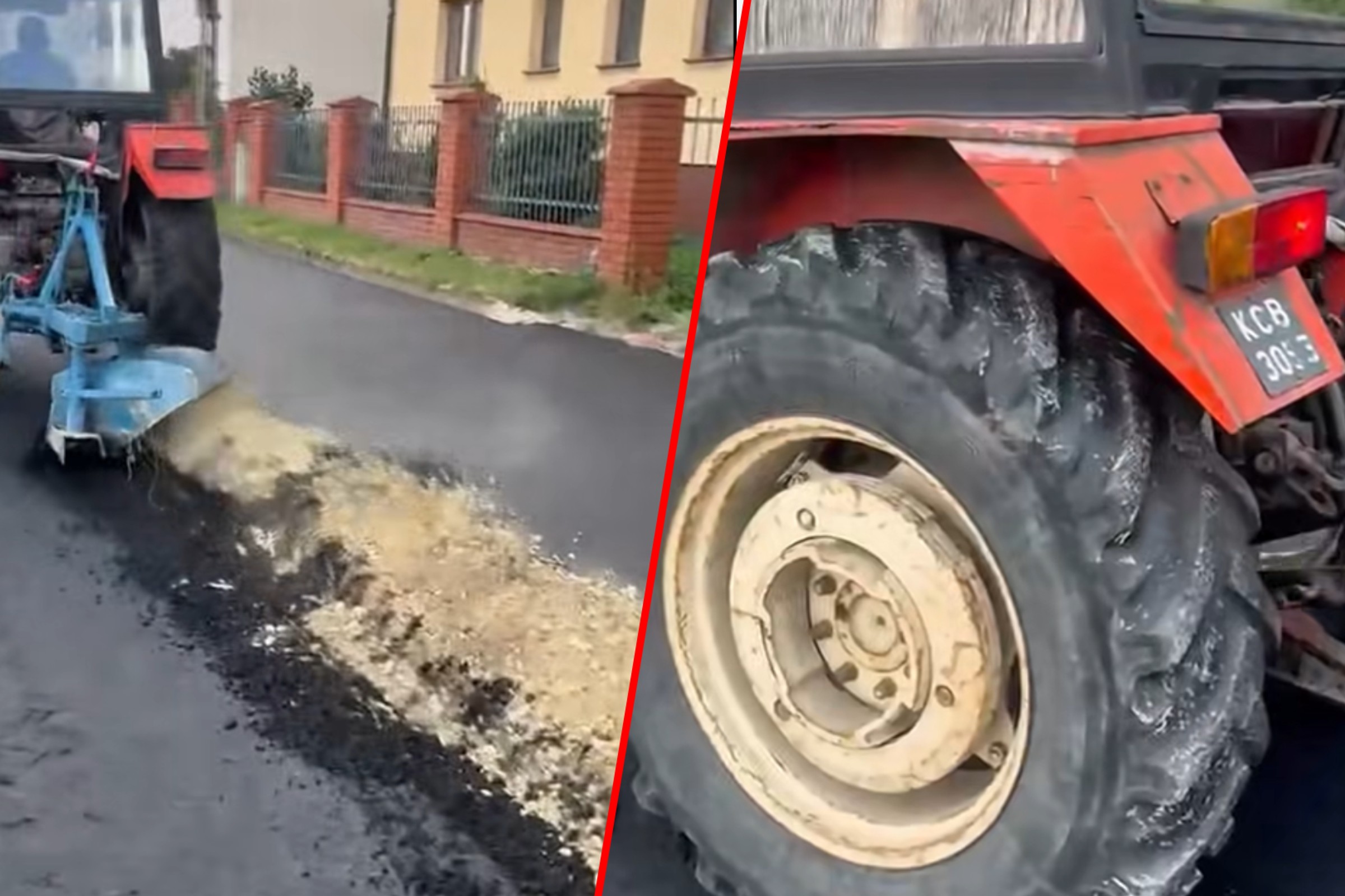 Rolnik, który zaorał drogę, wychodzi z aresztu. Są nowe ustalenia śledczych