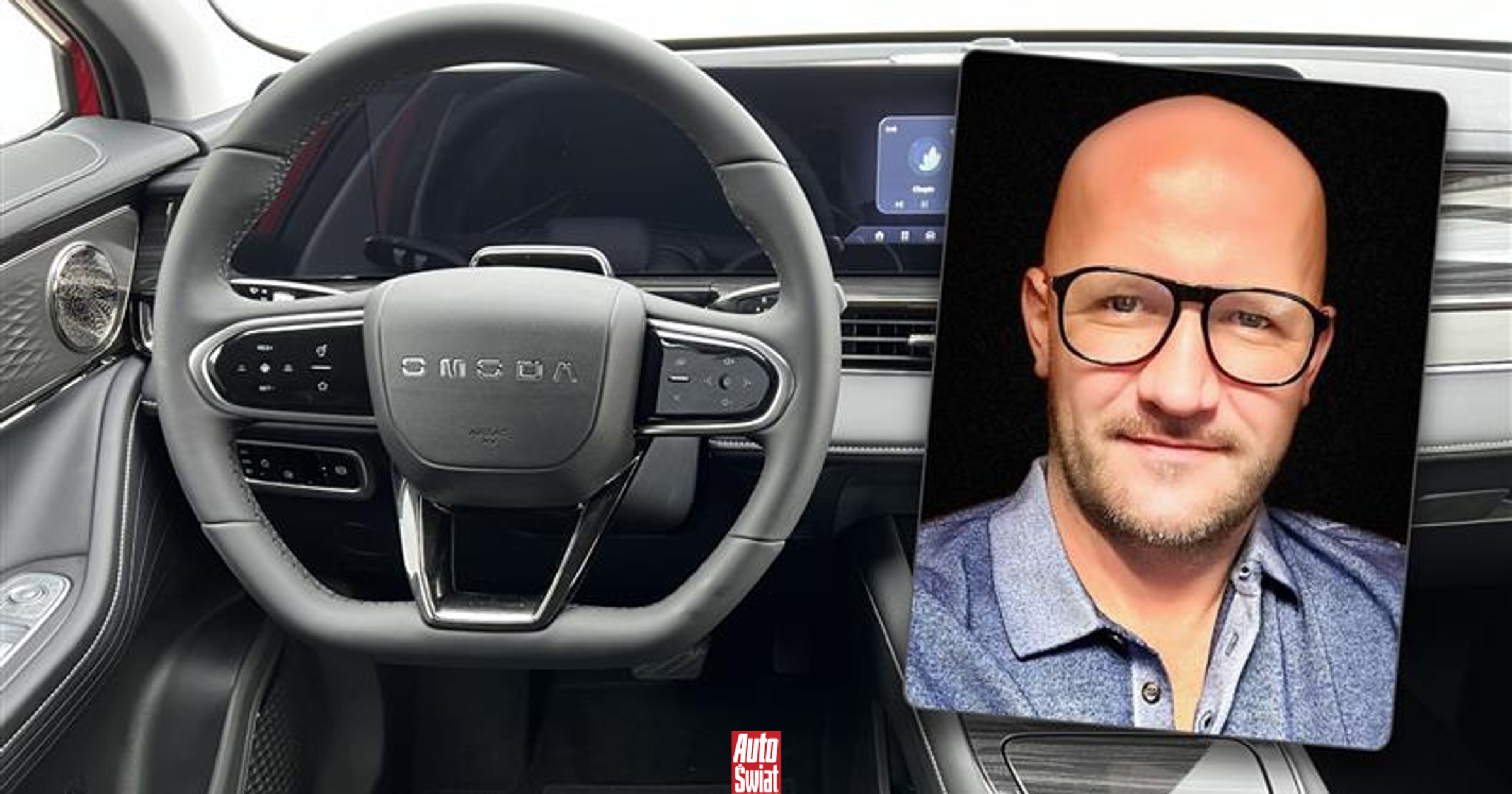 Dziennikarz wyrwał kierownicę w chińskiej Omodzie. Jest oświadczenie. "Tak to zaprojektowaliśmy"