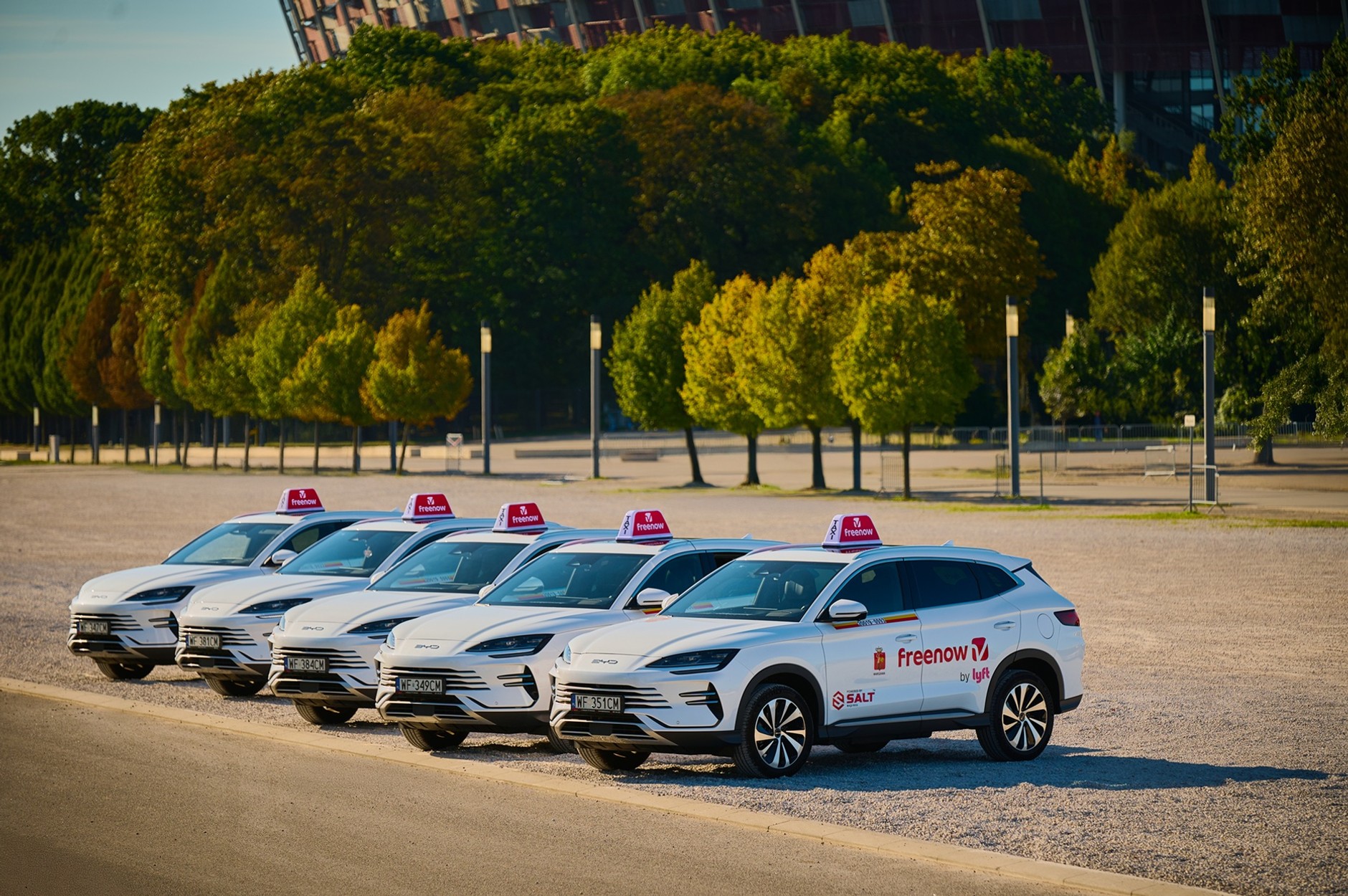 Parnerstwo Freenow i BYD