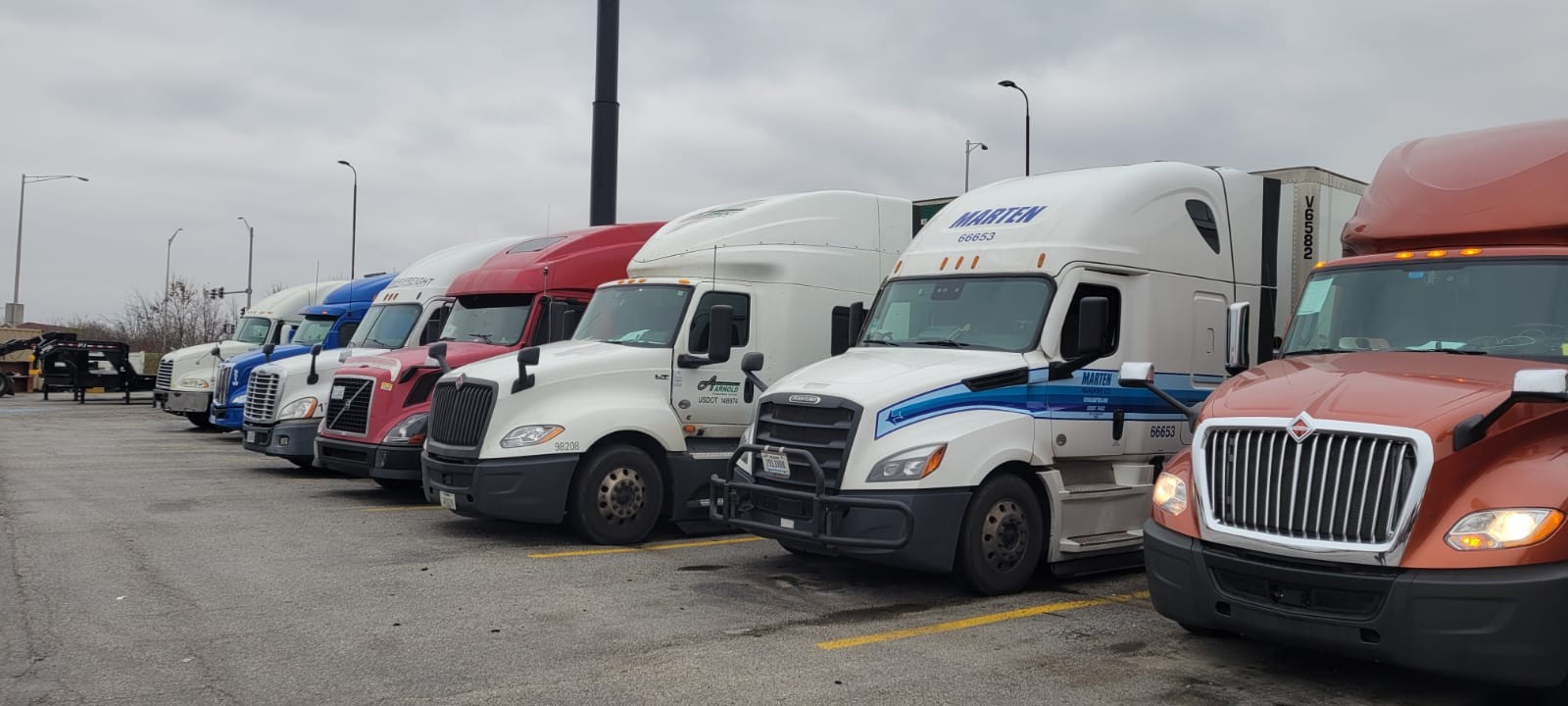 USA samochody ciężarowe