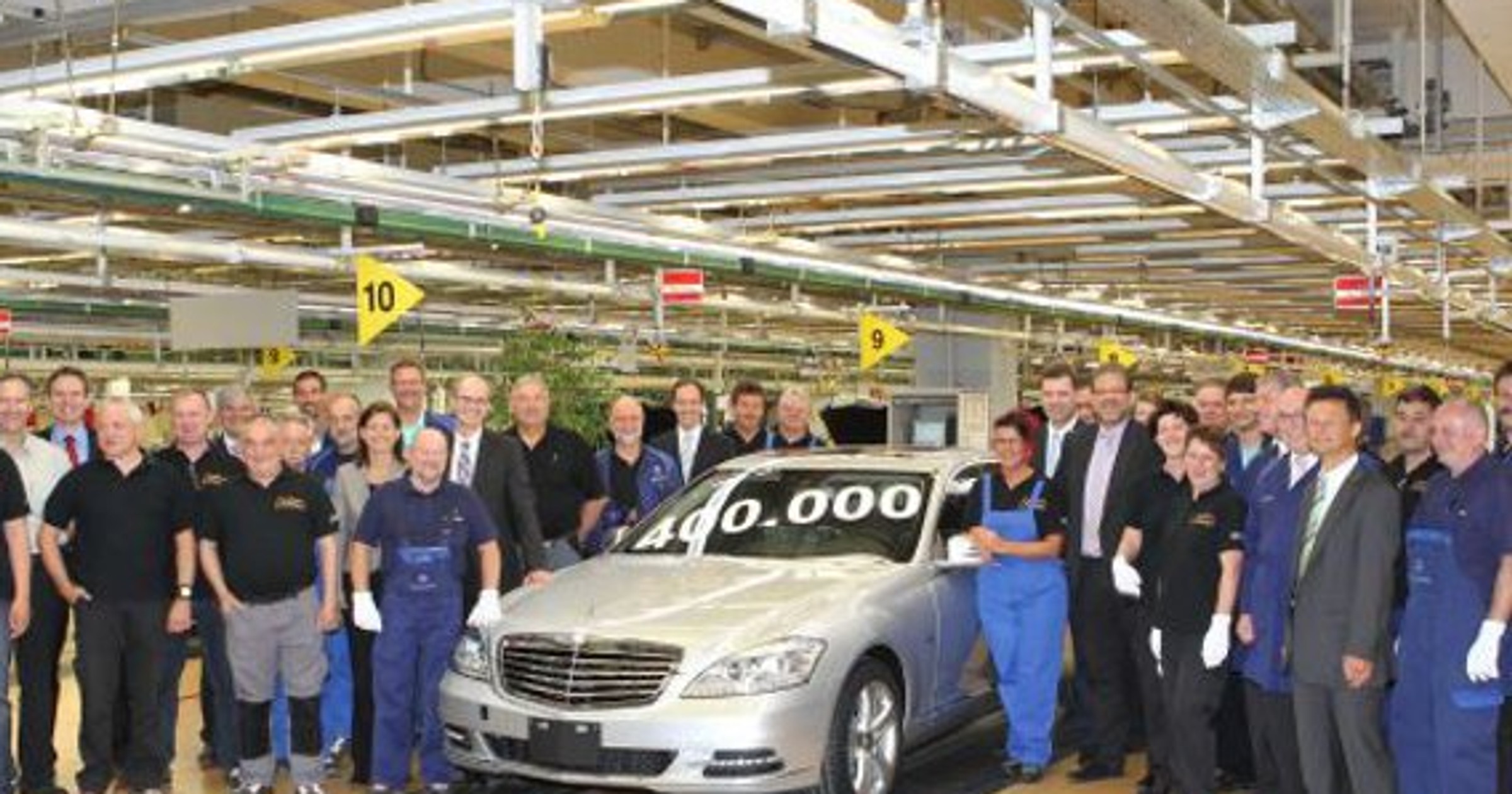 400 000 Mercedesów Klasy S z Sindelfingen