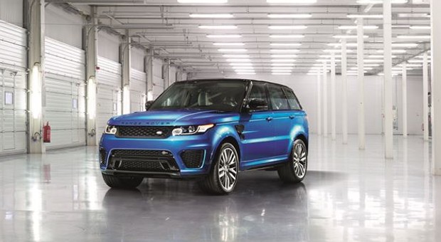 Range Rover Sport SVR jak rakieta