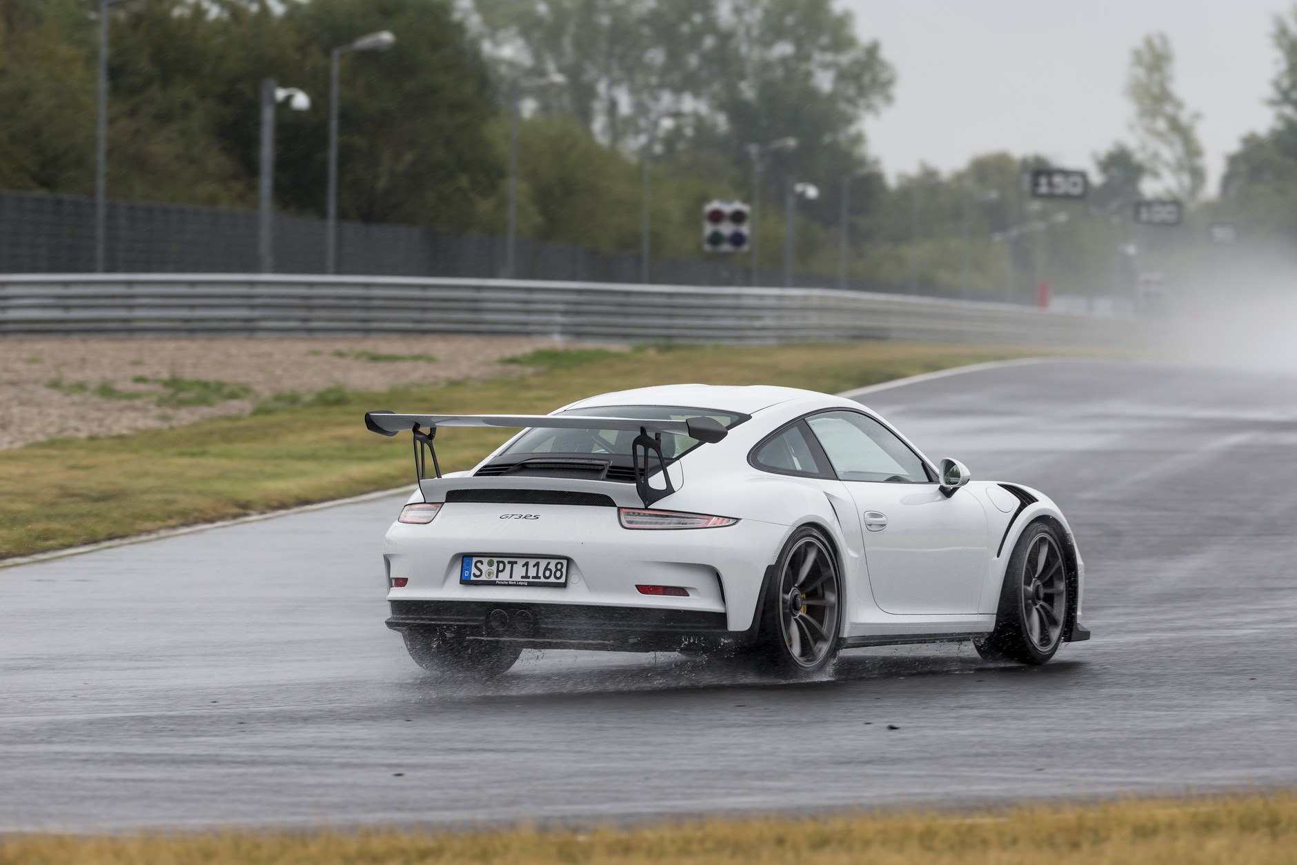 Porsche 911 GT3 RS na torze Porsche w Lipsku