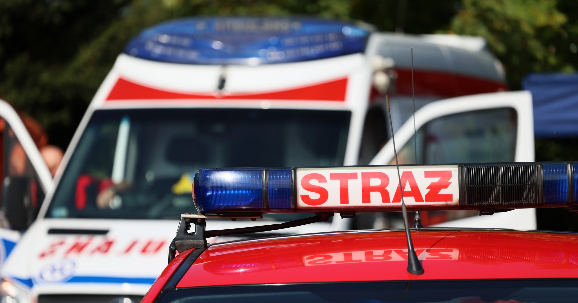 Służby działały na miejscu wypadku pod Swarzędzem aż do wieczora (zdj. ilustracyjne)