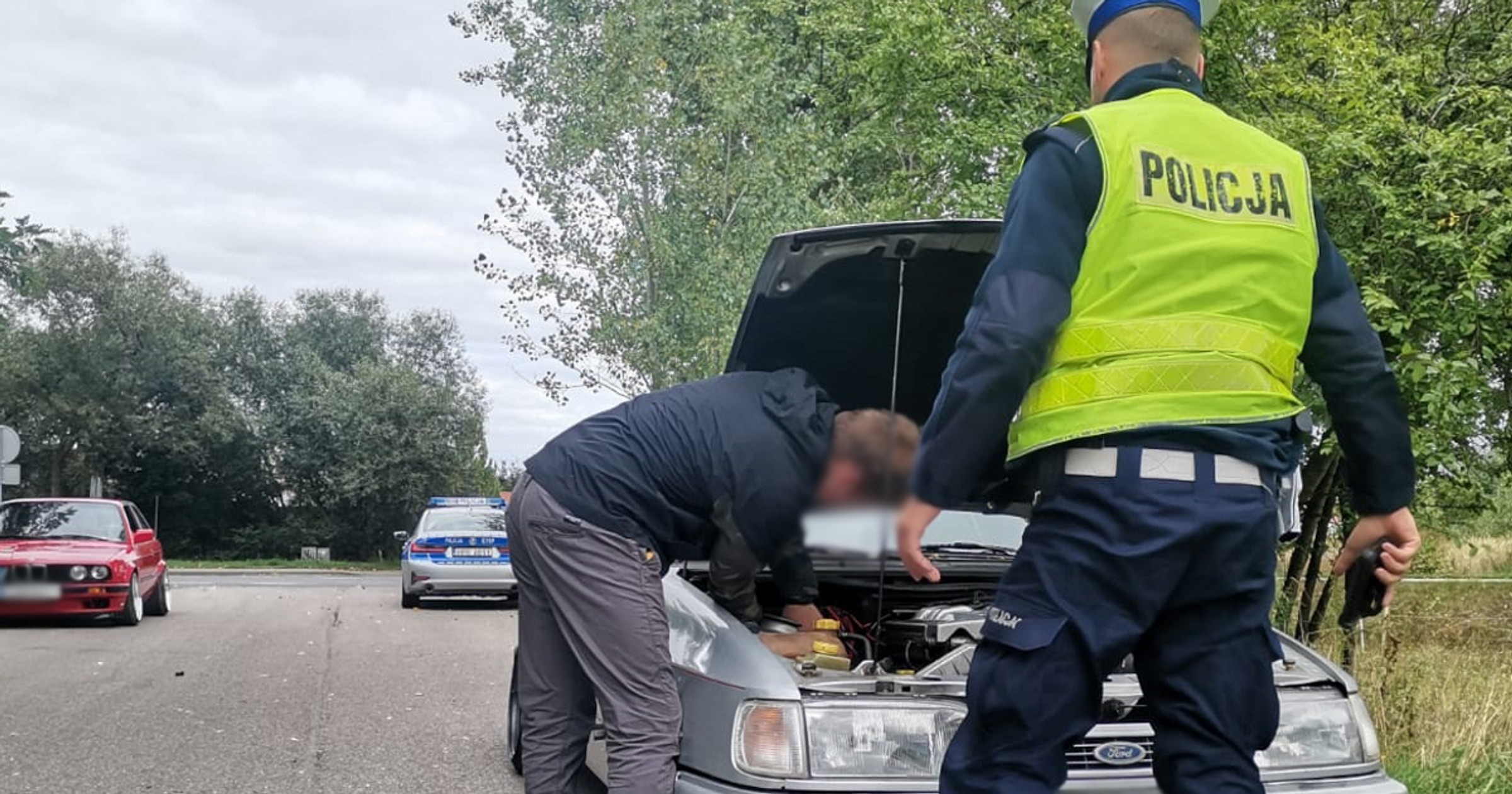 Jechali na zlot, ale zaskoczyła ich policja
