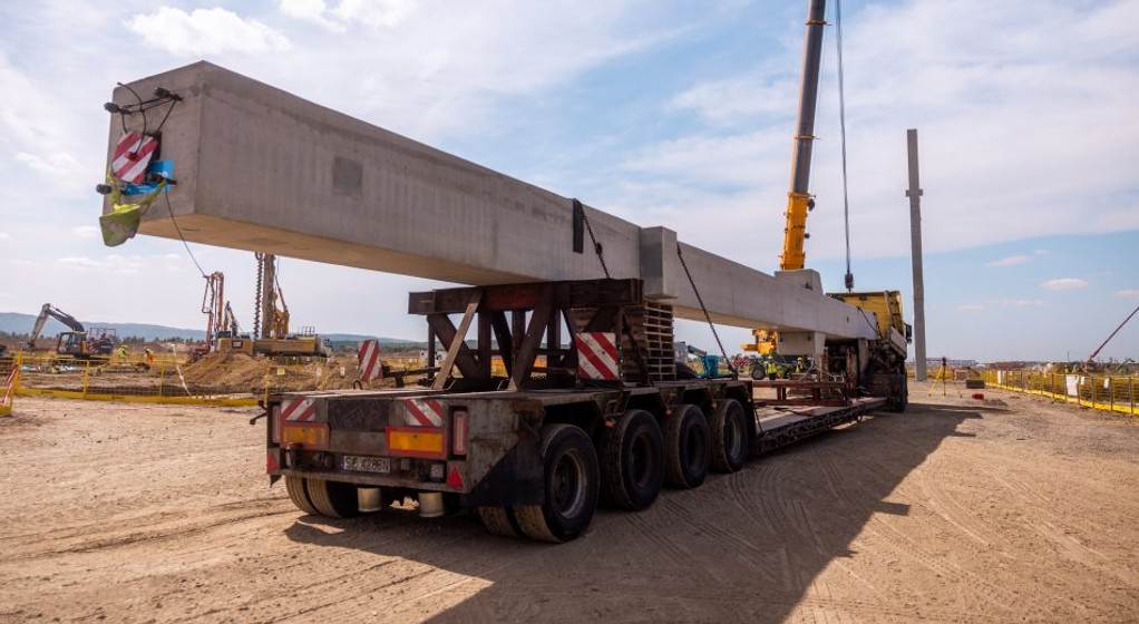 Budowa fabryki Mercedes-Benz Vans w Jaworze