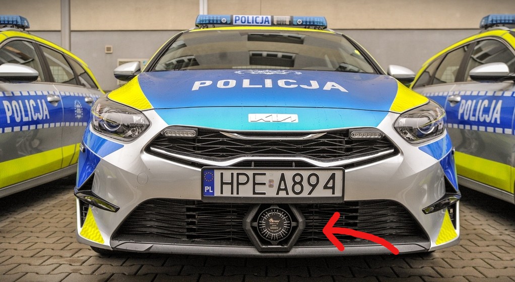 Radiowóz policji