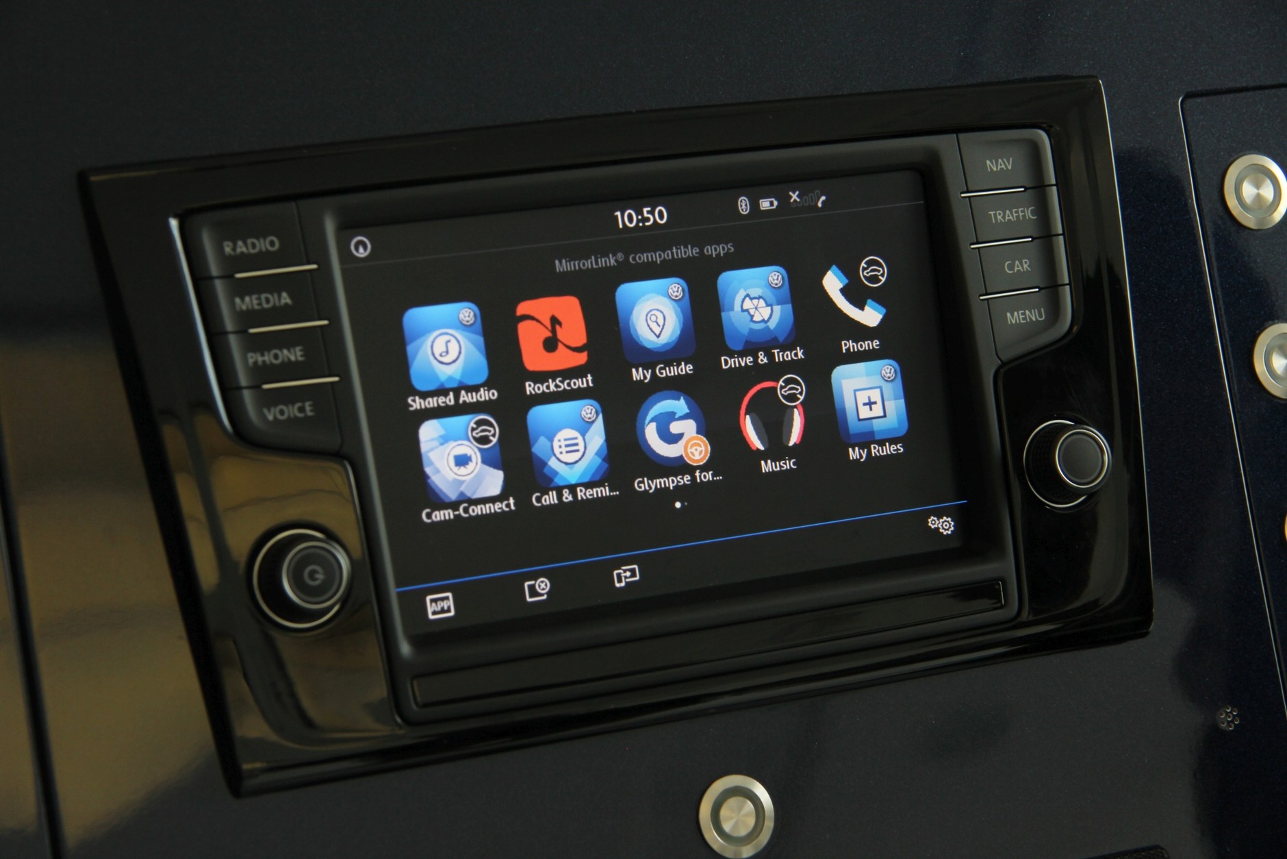 VW Tiguan Tech Day - aplikacje MirrorLink