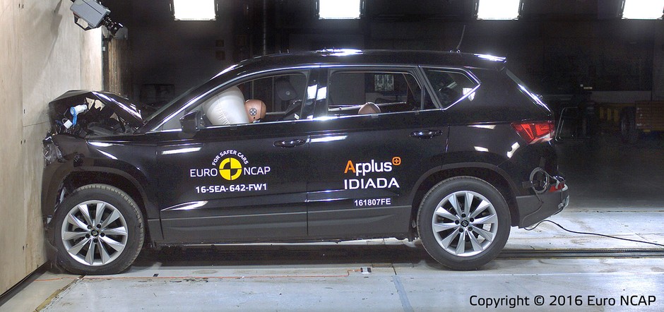 Seat Ateca – testy zderzeniowe Euro NCAP