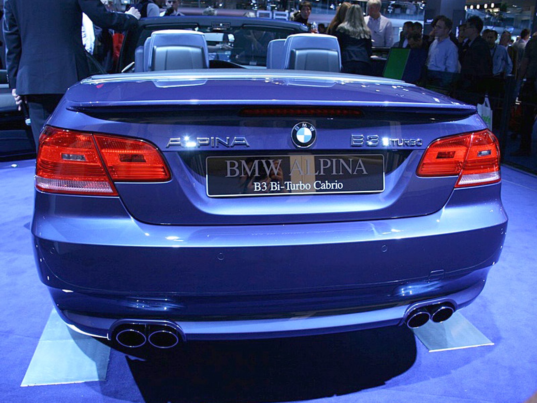 IAA Frankfurt 2007: Alpina B3 Bi-Turbo – sedan, coupe i kabrio