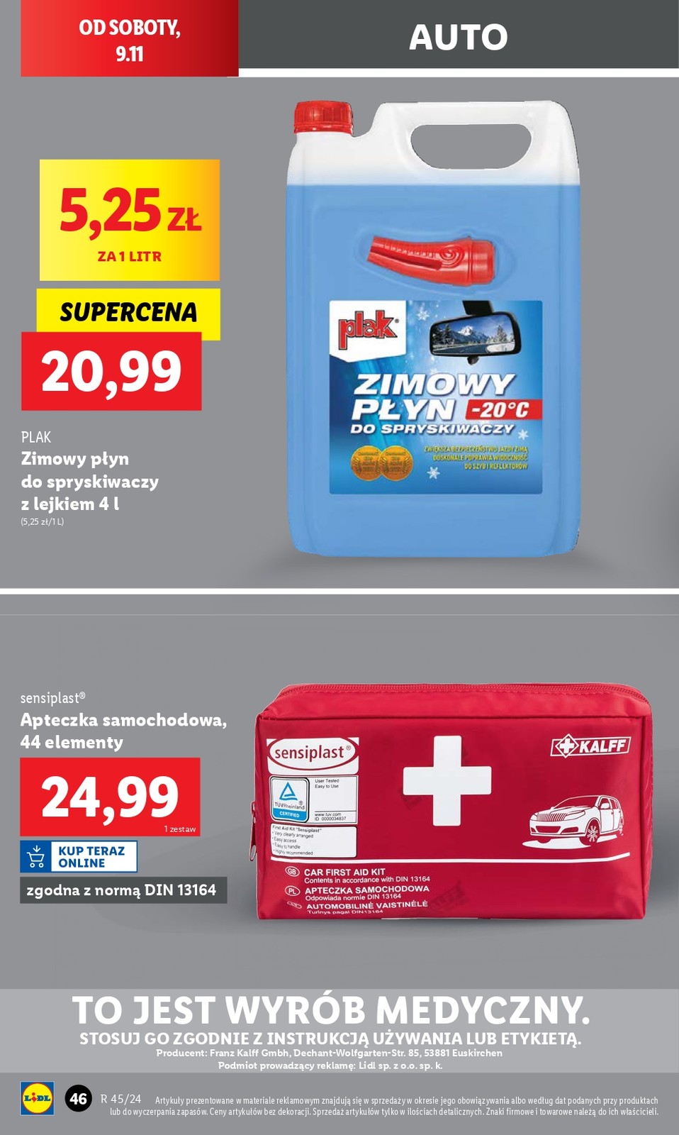 Lidl Polska auto na zimę gazetka (8)