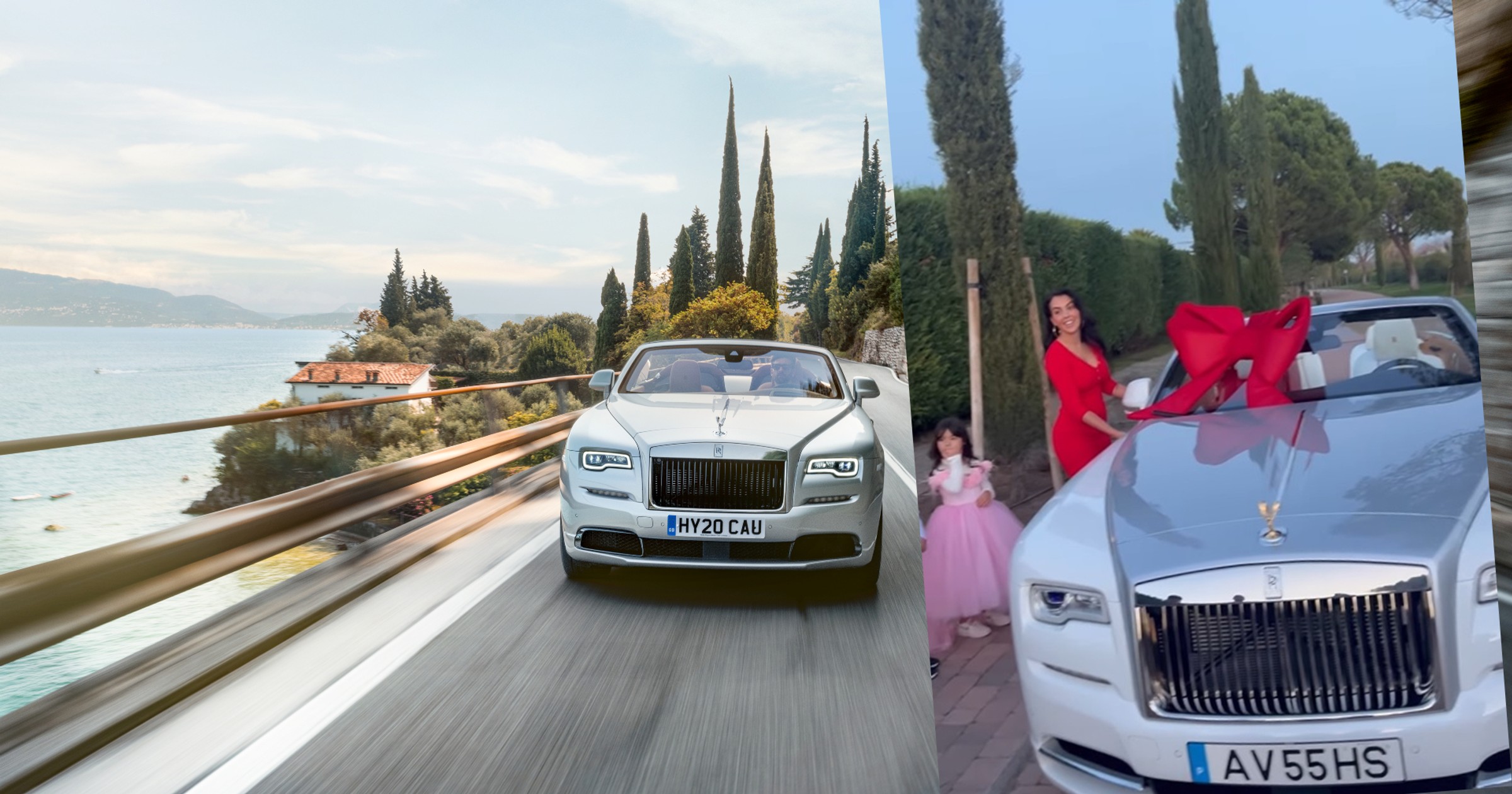 Christiano Ronaldo dostał na gwiazdkę Rolls-Royce'a Dawn 