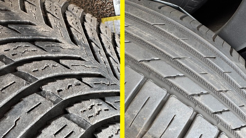 Różnica między oponami wyprodukowanymi w Rosji i w Finlandii